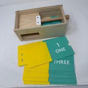 Lovevery Wooden Toy Counting Box Montessori Preschool Math Learning